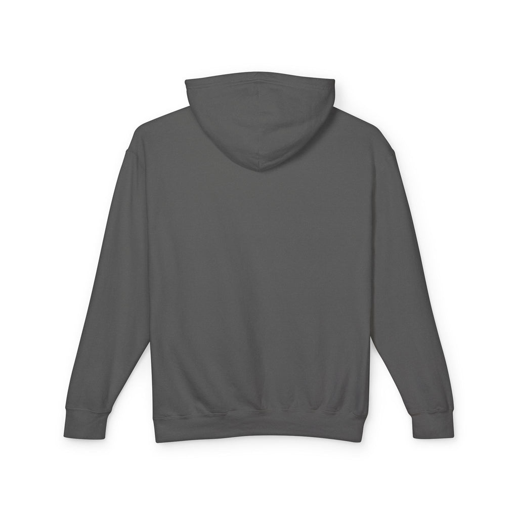 ECoastal Lightweight Hoodie - Small Palm Tree and Sun Graphic - ECoastal