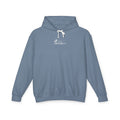 ECoastal Lightweight Hoodie - Small Palm Tree and Sun Graphic - ECoastal