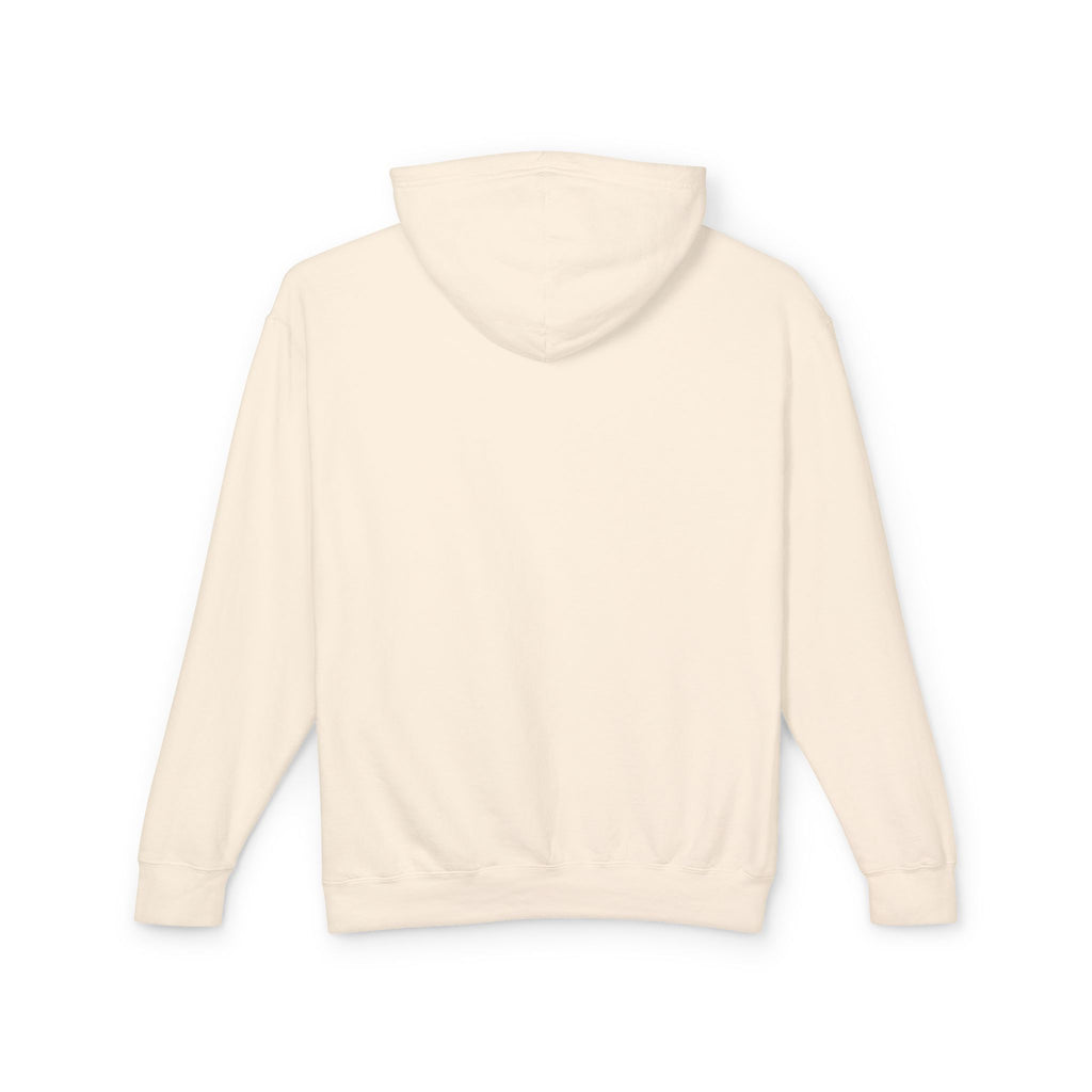 ECoastal Lightweight Hoodie - Small Palm Tree and Sun Graphic - ECoastal