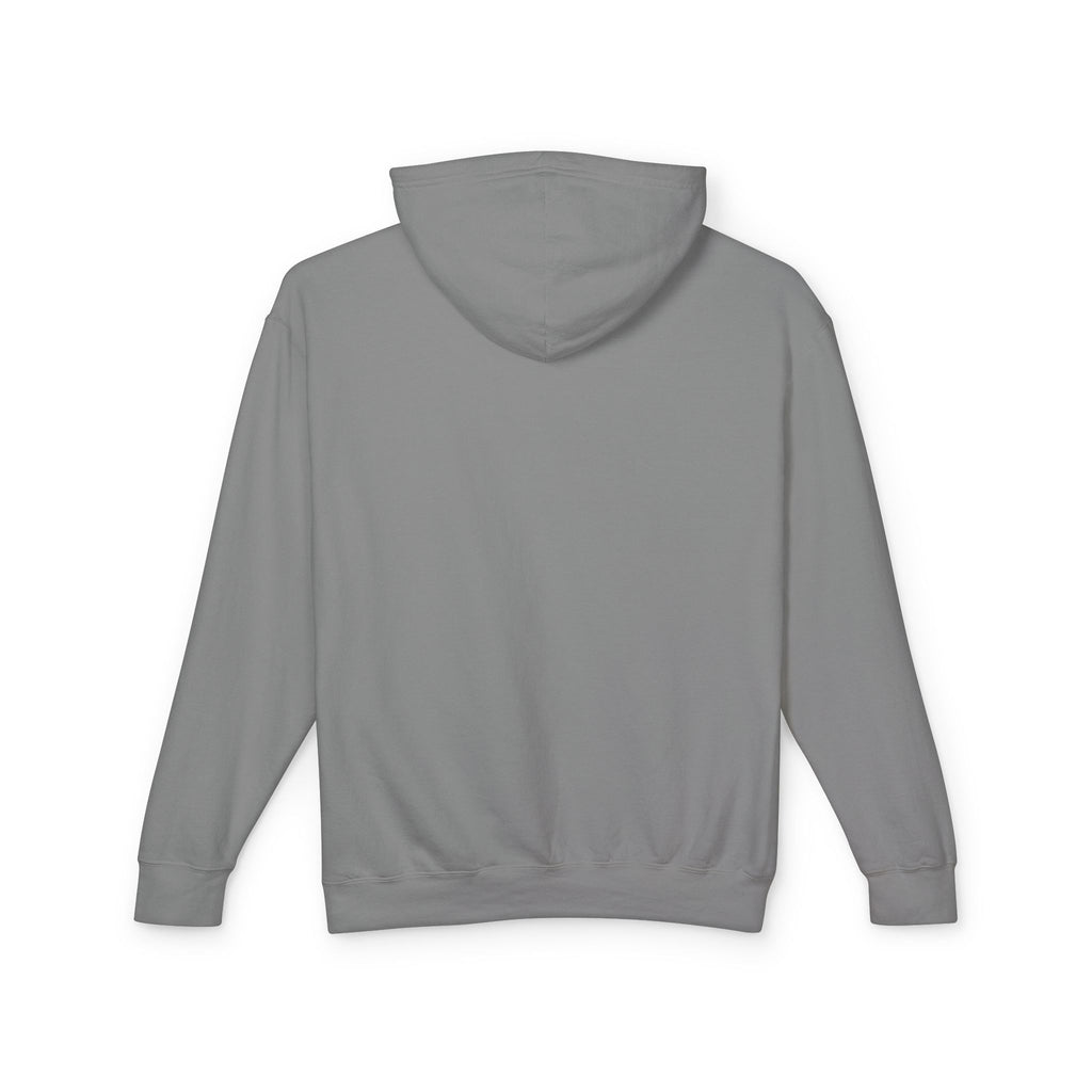 ECoastal Lightweight Hoodie - Small Palm Tree and Sun Graphic - ECoastal